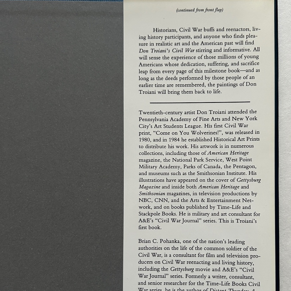 Don Troiani’s Civil War, Signed First Edition, 1995, Hardcover - Picture 3 of 9